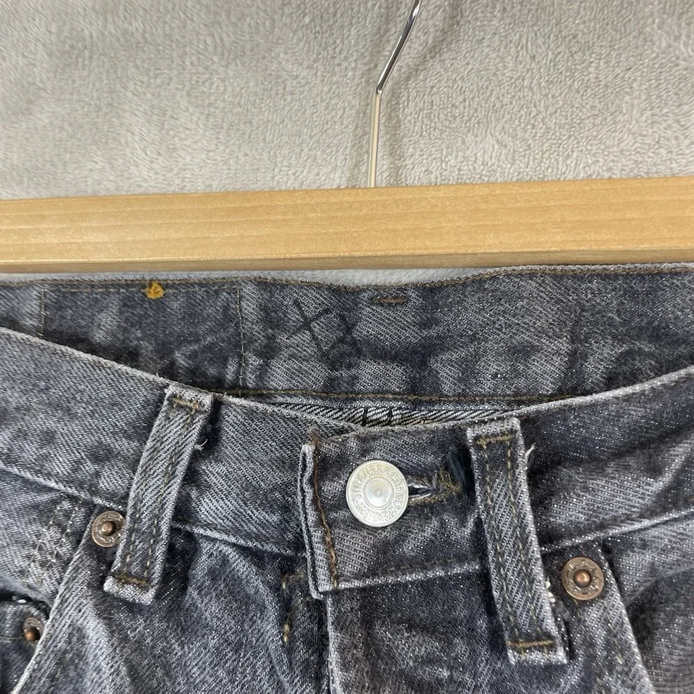 Vtg 80s Levis 501-0658 Black Jeans Mens 31x34 (fit 30x33) Made in USA 1984